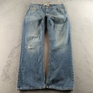 Vintage Y2K Levis 527 Jeans 38x32 (Fits 36x32) Blue Faded Low Rise Bootcut